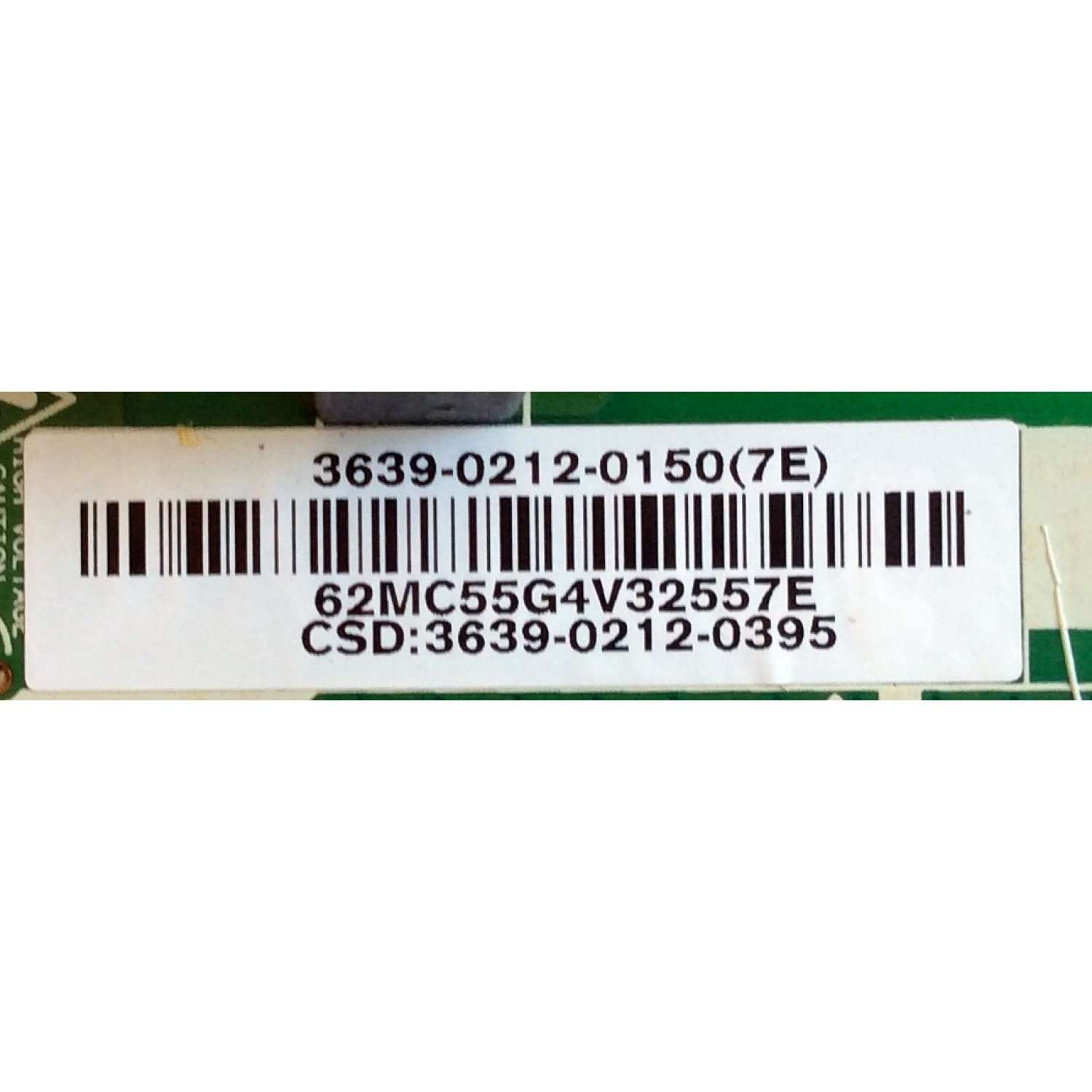 MAIN FUENTE (COMBO) PARA TV VIZIO / NUMERO DE PARTE 3639-0212-0150 / 0171-2271-5647 / 3639-0212-0395 / PANEL T390XVN01.0 / MODELOS D39HN-D0 LAUAUABS / D39HN-D0 LAUAUABR  - Imagen 2